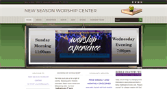 Desktop Screenshot of newseasonwc.com